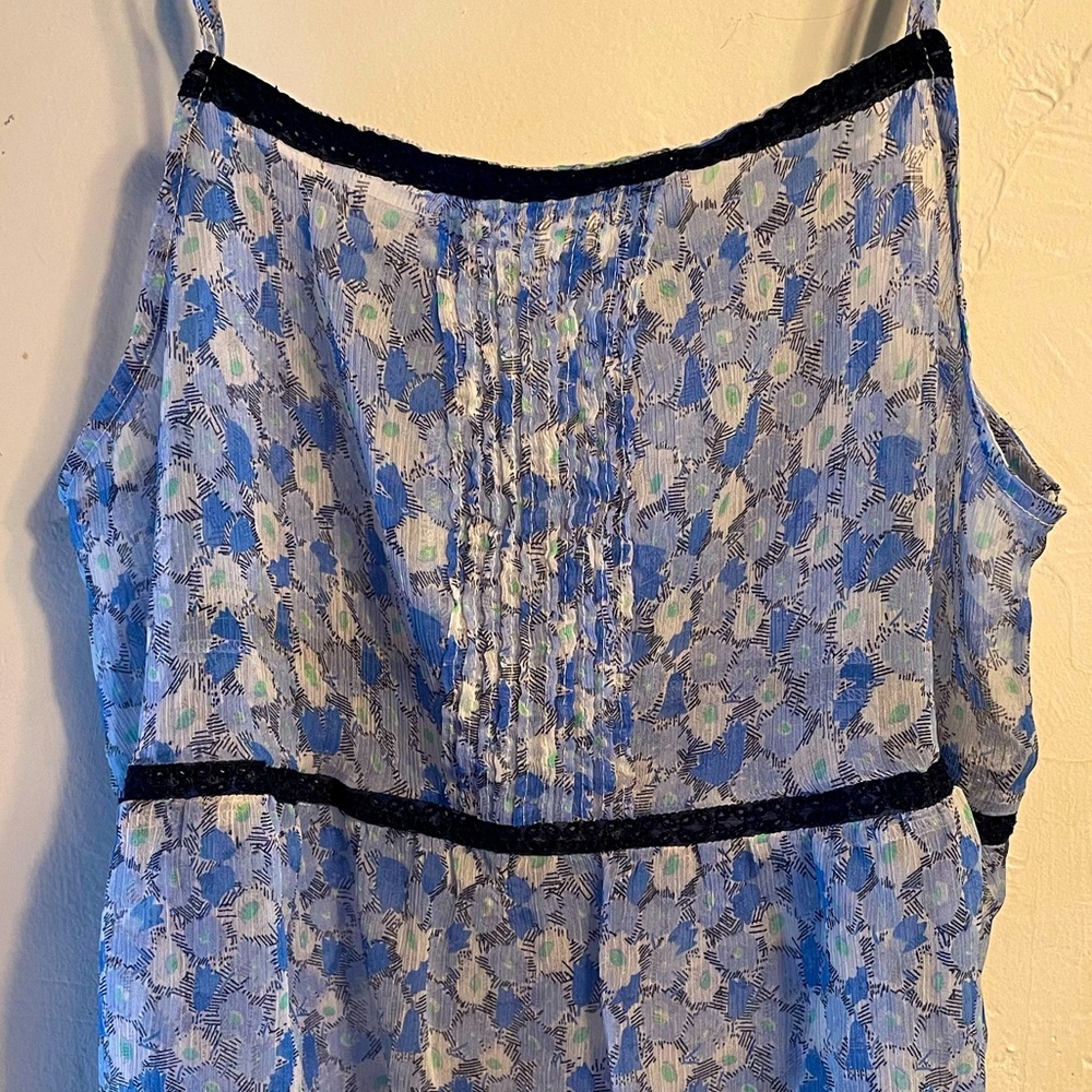 Old Navy Floral summer spaghetti strap top Sz LG